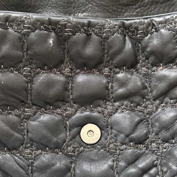 Chanel Quilted Soft lamb skin Stretch Flap with Silver Hardware - Picture 7 of 8